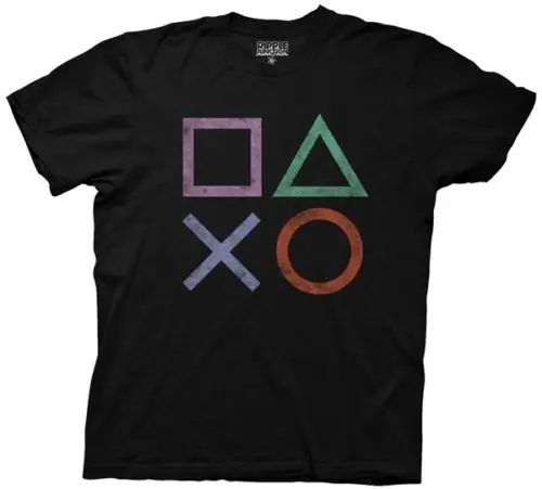Playstation Sony Playstation Vintage Icons Gamer Licensed Adult T Shirt Hip Hop Funny Tee,Fashion Style Men Tee,2019 Hot Tees