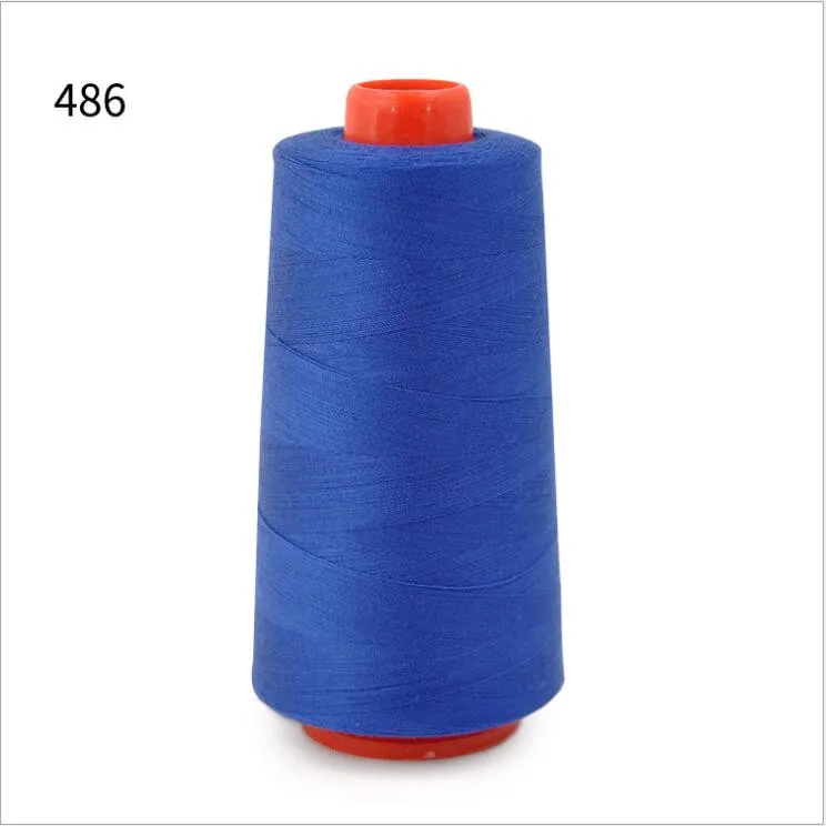 3000 Ярд многоцветная нить для шитья, Полиэстеровая ручная нить для вышивания, прочная нить 40 s/2 для ручной швейной машины, аксессуары для шитья - Цвет: NO 486