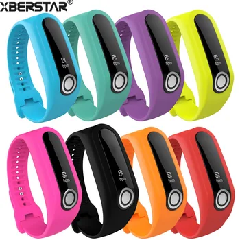 

1 PC Silicone Replacement Wrist Band Strap For TomTom Touch Fitness Tracker 8 Colors