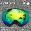 COPOZZ 201 lens Ski Goggles Lens For Anti-fog UV400 Big Spherical Ski Glasses Snow Goggles Eyewear Lenses Replacement(Lens Only) ► Photo 2/6