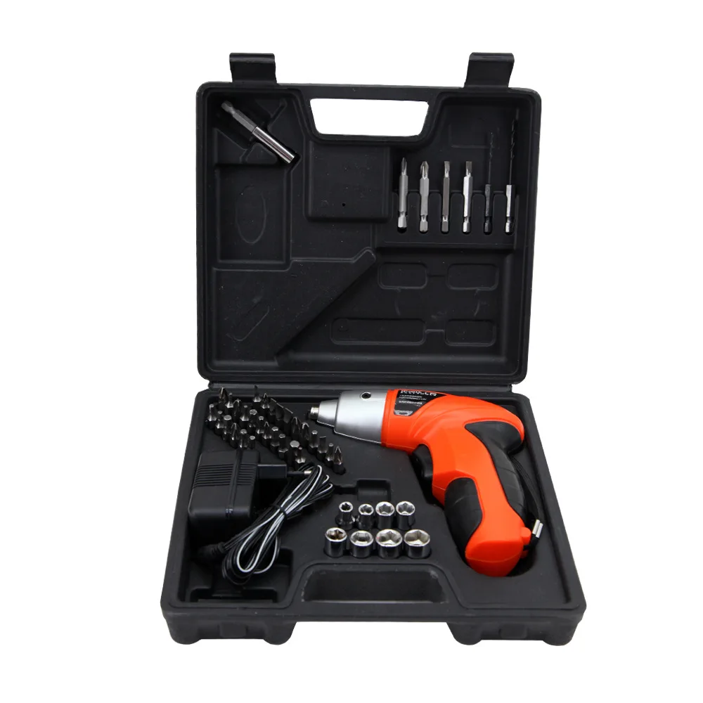 

4.8V Electric Screwdriver Set Kit Mini LED Cordless Power Drill Portable Driver Tool --M25