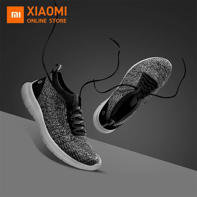 

100% Original Xiaomi Amazfit Yunque Shoes Sneaker Pro Two-color FlyingWeave Contrast Color Design Dual EVA Outsole For Man Woman