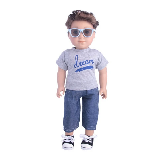 New-arrival-casual-shirt-and-pants-outfit-For-18-inch-American-Logan-boy-doll-outfit-for (2)