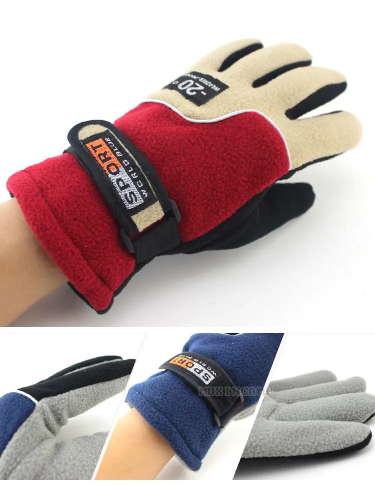 Зимние флисовые теплые перчатки высокого качества, утепленные спортивные перчатки для мужчин и женщин, перчатки для верховой езды AC003
