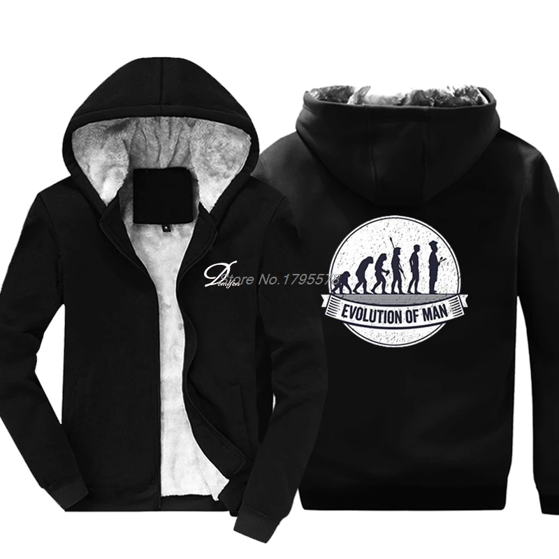 

Funny Cooking Hoodie Funny Chef Evolution Cook Sweatshirt Thicken Hipster Jackets Hoody Printed Cotton Men Harajuku