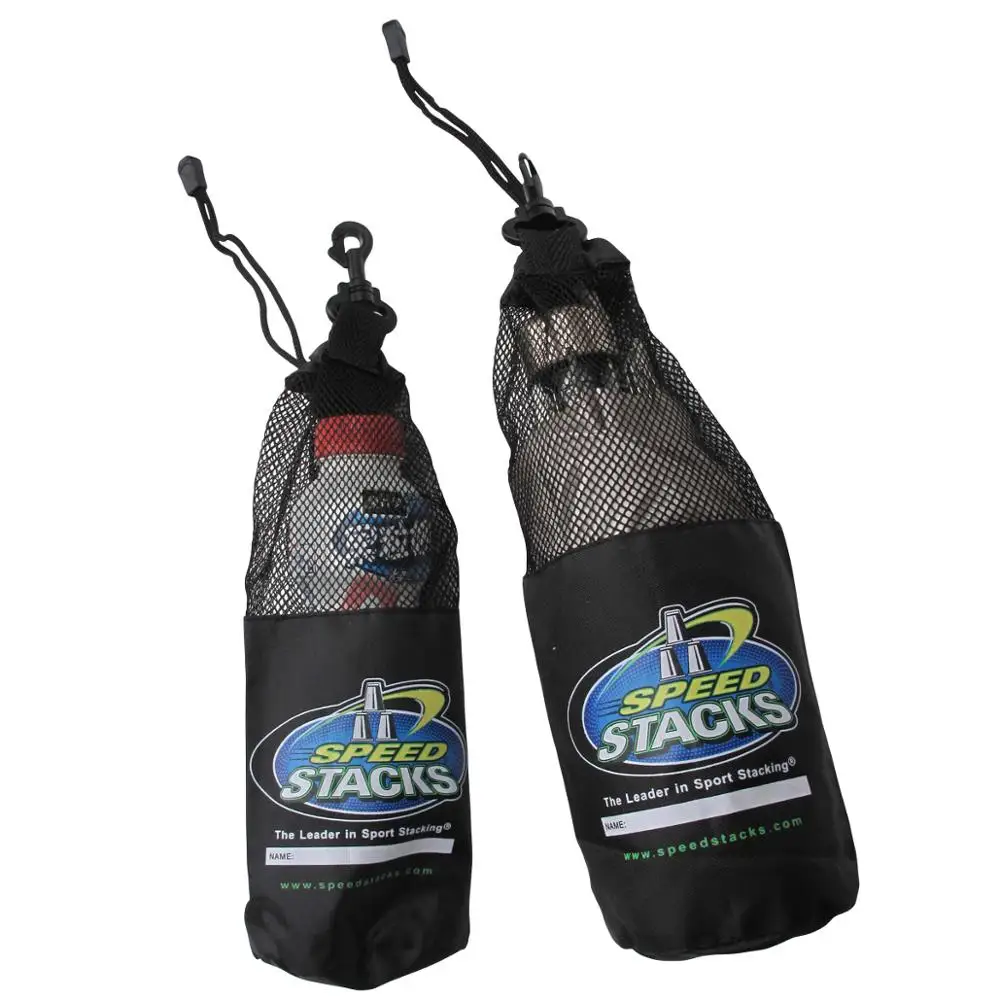 

Portable Carabiner Water Bottle Pouch,Umbrella Pouch, Drawstring Open & Mesh Top Travel Storage Bag Tactical Hydration Carrier