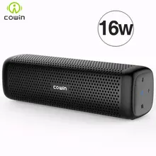 Cowin 6110 Mini Wireless Bluetooth 4.1 Stereo Portable Speaker with 16W Enhanced Bass Microphone TF Card Outdoor MP3 Player