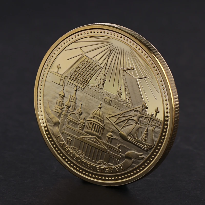 

Commemorative Coin Russia Architecture Collection Arts Gifts BTC Alloy Souvenir