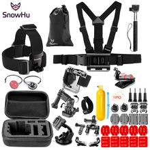 SnowHu Flat Curved Surface Base Mount with 3M Adhesive Sticker For Gopro Hero 7 6 5 4 Session SJCAM H9 Cam Go Pro Accessory GS89 SnowHu Flat Curved Surface Base Mount with 3M Adhesive Sticker For Gopro Hero 7 6 5 4 Session SJCAM H9 Cam Go Pro Accessory GS89