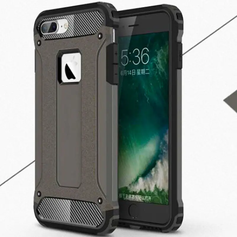 Shockproof Hybrid TPU Armor Silicone Rubber Phone Case Cover