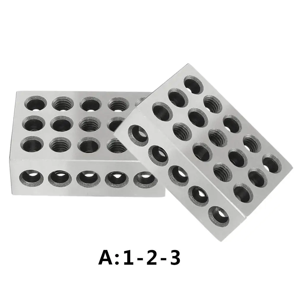 2 шт. закаленная сталь 1x2x3 25x50x75inch блоки точность заземления 0002 дюймов закаленные