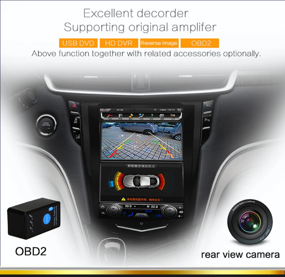 Best 9.7 inch Tesla Vertical Screen Android 6.0 Car PC With 3G 4G WIFI GPS Navigation Radio Multimedia Player For Chevrolet CRUZE 8