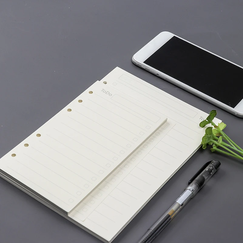 

A5 A6 A7 Monthly Weekly Day Planner Spiral Refill Notebook School Stationery Store Agenda Diary Note Week Plan Office Accessory