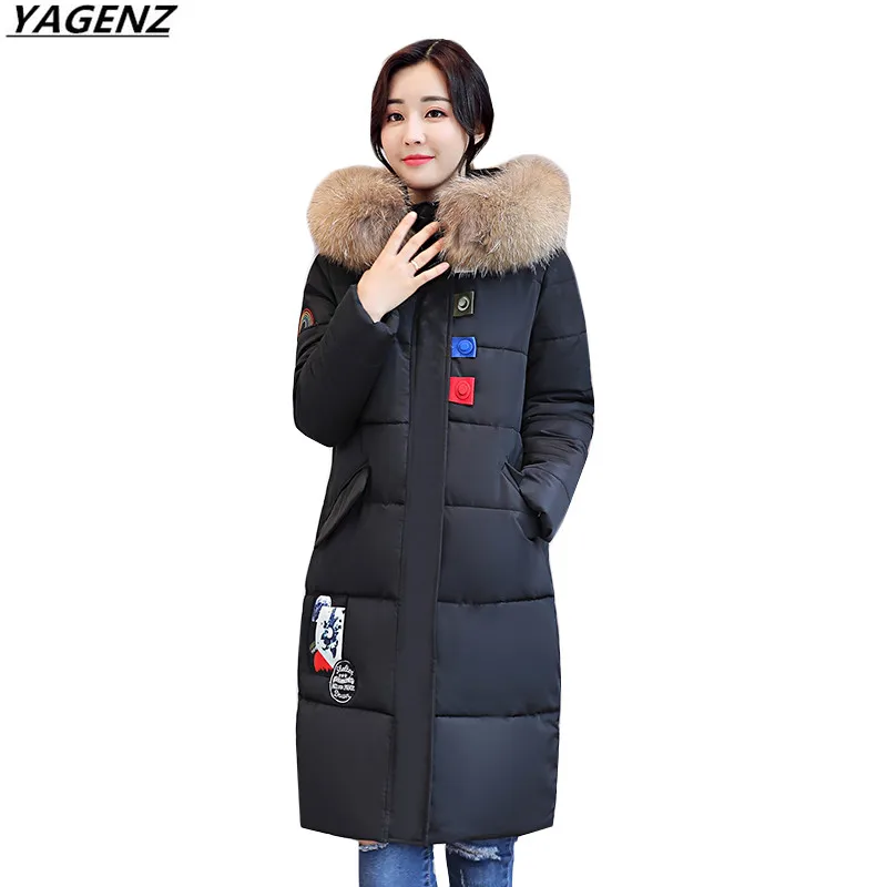 Winter Coat 2017New Women Jacket Medium Long Down Cotton