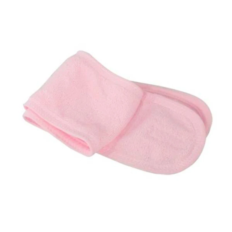 

Pink Wash Face Makeup Spa Stretch Elastic Adjustable Soft Headband Hair Band Hair Accessories Useful Tool