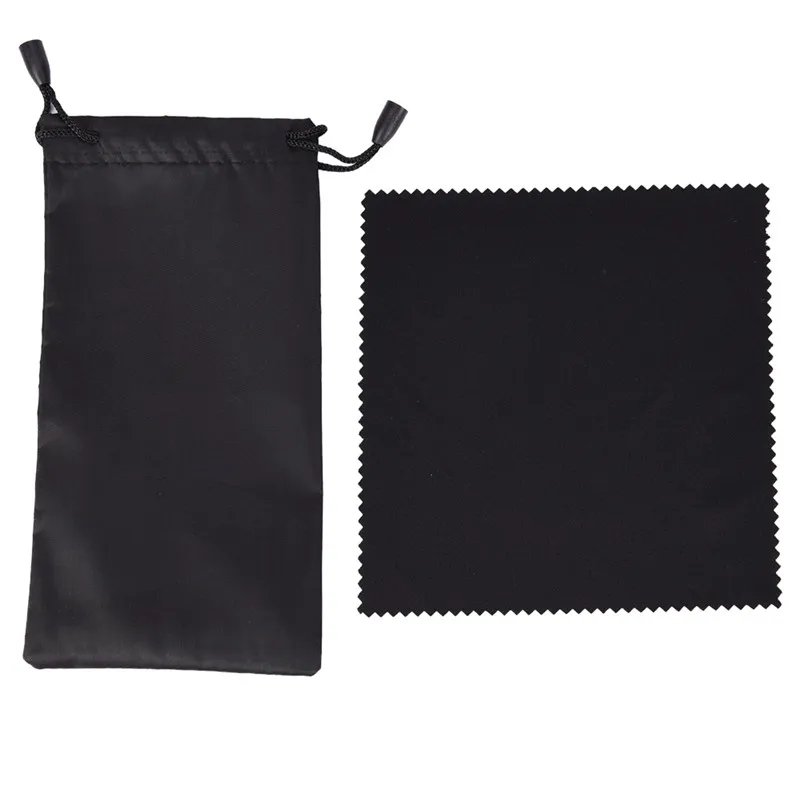 Черный, серый цвет футляр для очков, очки, аксессуары, водонепроницаемый пылезащитный Чехлы, на eBay Mp3 Мягкий тканевый мешочек для очков сумка для переноски