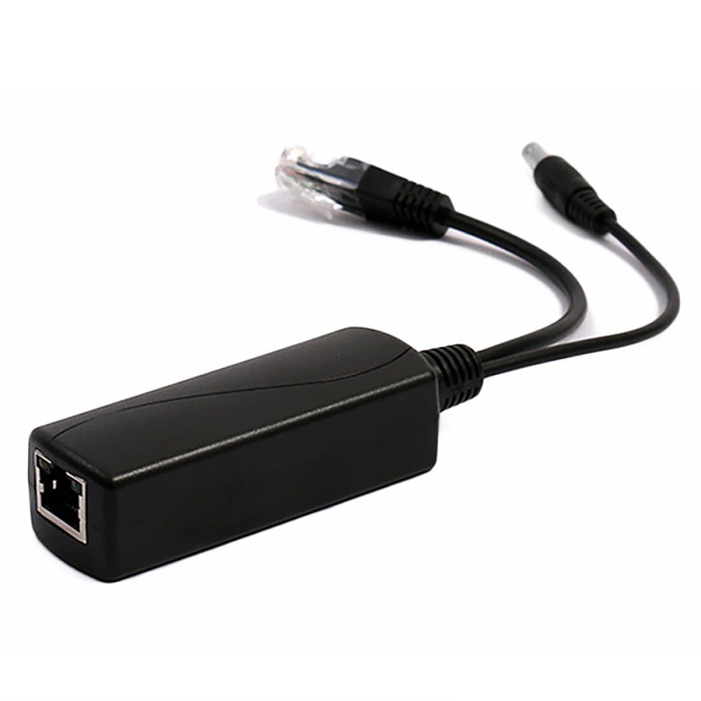 

Active PoE Splitter Power Over Ethernet 24V to 12V 2A IEEE802.3af Standard Charm