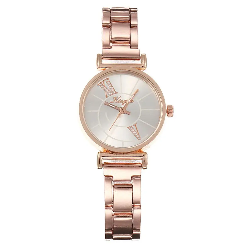 

Hot Sale Women's Watch Exquisite Small Dial Bracelet Watch Luxury Brand Stainless Steel Casual Ladies Quartz WristWatch #A