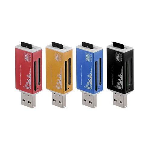 Оптовая продажа USB 2,0 все в 1 Multi чтения карт памяти для картридер 2 микро-sd TF M2 MMC MS PRO DUO