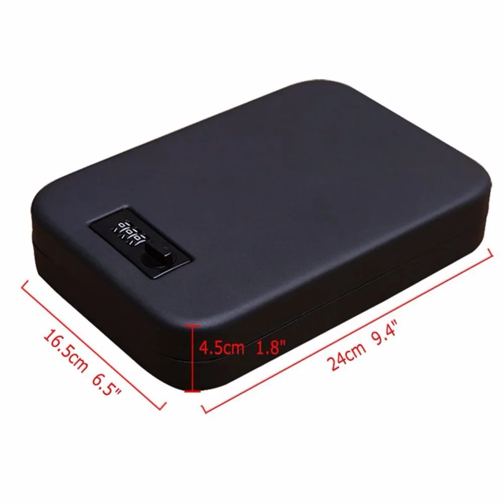 2017-New-Portable-Car-Safes-Snap-Pistol-Boxes-Safe-Keyed-Lock-Box-Burglary-Passwords-Bullet