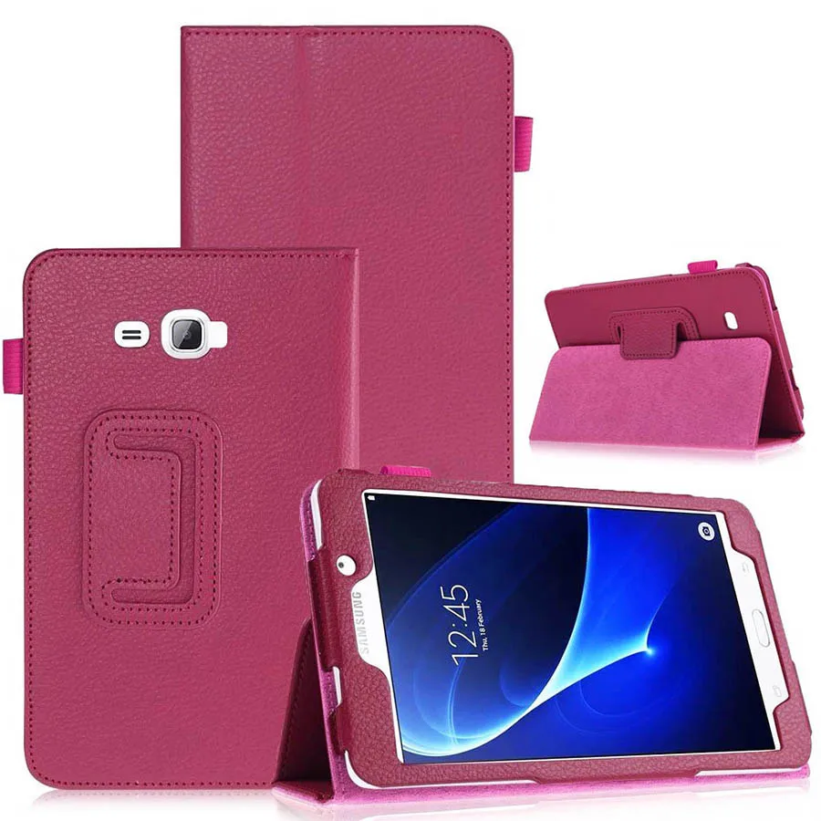 Настольный чехол для samsung Galaxy Tab A 7,0 SM-T280 T285, чехол из искусственной кожи, флип-чехол с подставкой, умный чехол, спящий режим, для Tab A6, 7,0 дюймов