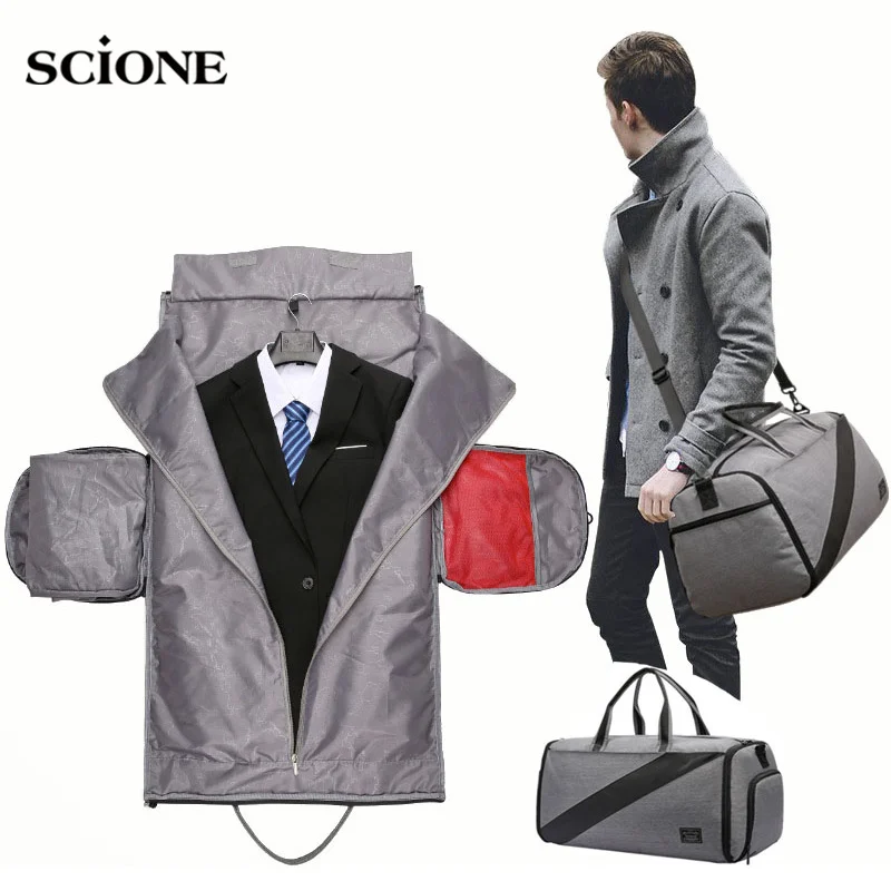 Men Gym Wet Dry Bags For Training Waterproof font b Fitness b font Sports Bag For