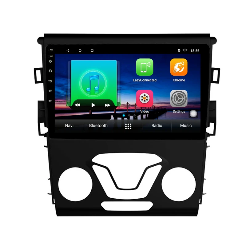 

9" 2G RAM 32G ROM Android 8.1 Car DVD Video Player GPS For Ford Mondeo Fusion 2013 2014 audio radio stereo navigation