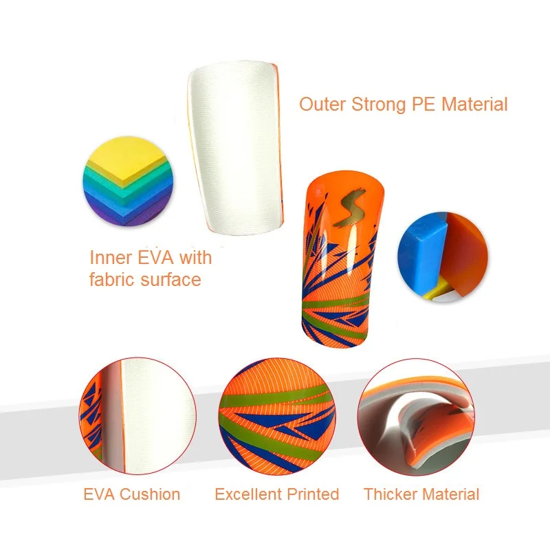 1 пара футбольный защитный щиток голени высокое качество профессиональные спортивные футбольные наколенники Вратарские тренировочные протекторы Футбольные Щитки на голень