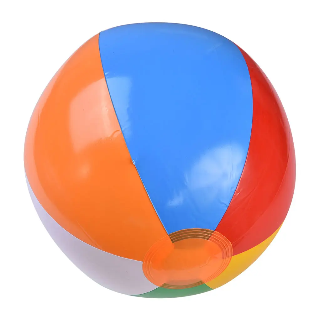 23CM Colorful Baby Kids Learning Beach Pool Play Ball Inflatable
