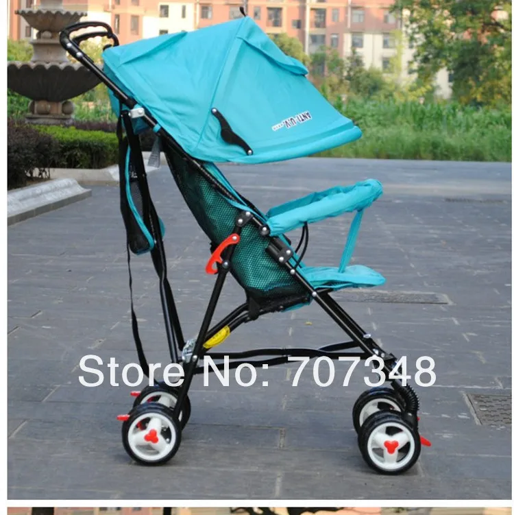 the Front Wheels Can be Damping,Aluminum Pram,Aliminum Material Baby