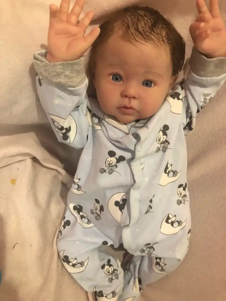 11 Inch Vinyl Reborn Doll Kits Anatomically Doll Mould Reborn Babygirls