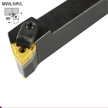 

1pc MWLNL2525M08 CNC Lathe External Cutting Tool Left Holder For WN... Inserts