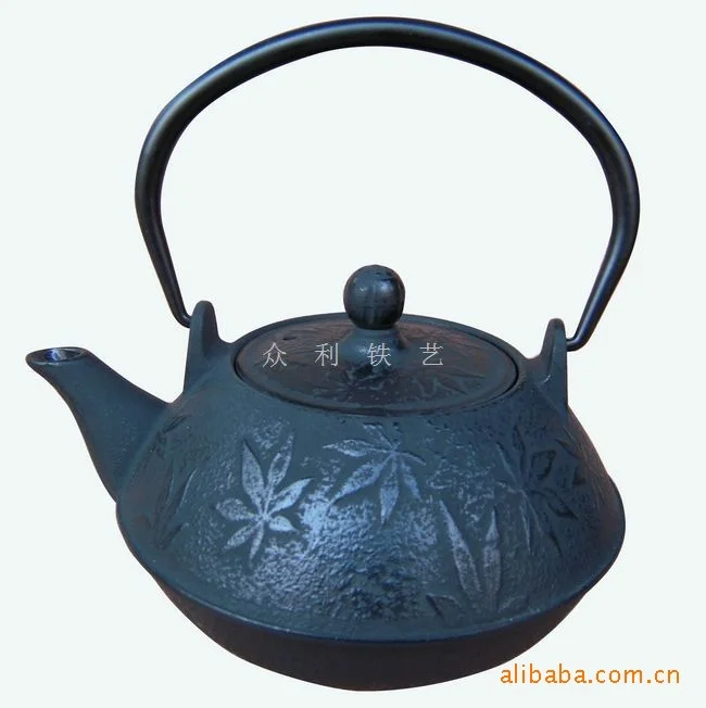 Искусство друзья японский чугунный чайник клен старый железный чайник Кунг Фу Чай