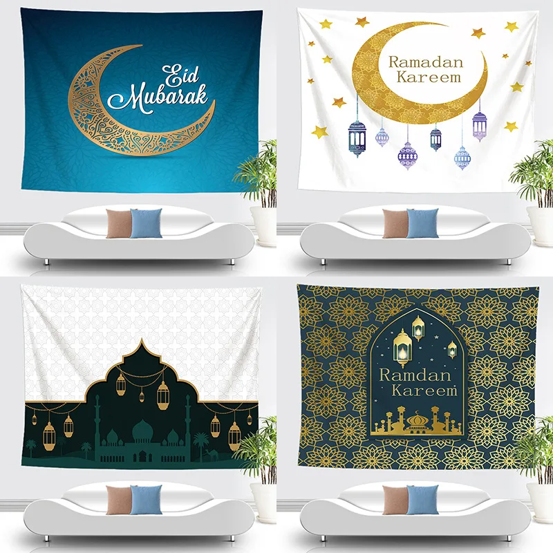 Арт Живопись на Ближнем Востоке Eid al Fitr гобелен настенный Декор домашний коридор