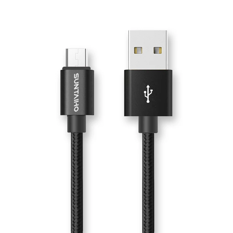 Suntaiho 1M/2M/3M Nylon Micro USB Cable Fast Charging 8pin USB Cord for iPhone 7 7plus 6 6s Plus 5s 5 iPad mini/Samsung/Xiaomi Suntaiho 1M/2M/3M Nylon Micro USB Cable Fast Charging 8pin USB Cord for iPhone 7 7plus 6 6s Plus 5s 5 iPad mini/Samsung/Xiaomi