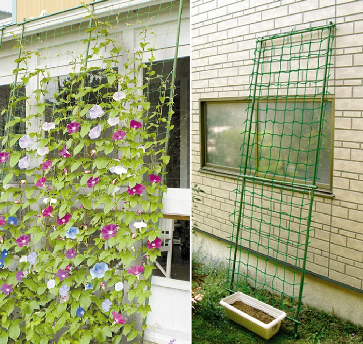 Millipore Ivy Climbing Frame Home Gardening Net Fruit Plants Fence Millipore Ivy Climbing Frame Home Gardening Net Fruit Plants Fence Plastic Nylon 1 8 8m 2 7m 3 6m Mesh 10cm Grid In Fencing Trellis Gates From