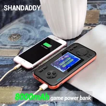 416 игровой Многофункциональный портативный геймпад с 2 usb-портами внешний аккумулятор 8000 мАч Ретро портативная консоль лучший подарок новейший