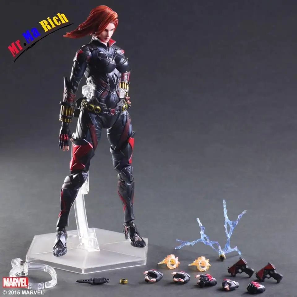 

Arti Gioco 27 Cm Marvel Avengers Black Widow Action Figure Model Toy