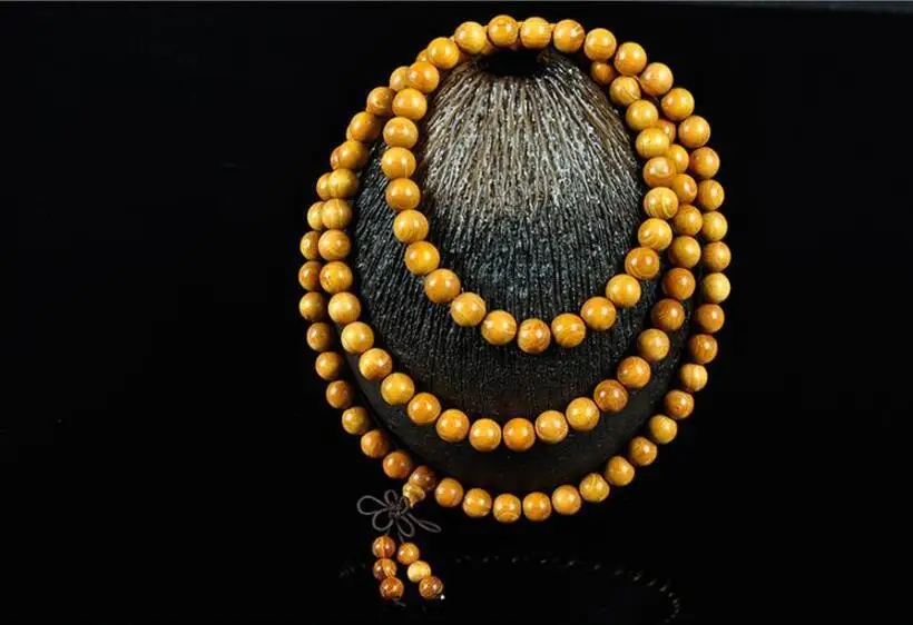 

Unisex Prayer Wooden Beads Tibetan Buddhist Mala Buddha Bracelet Rosary Bangle