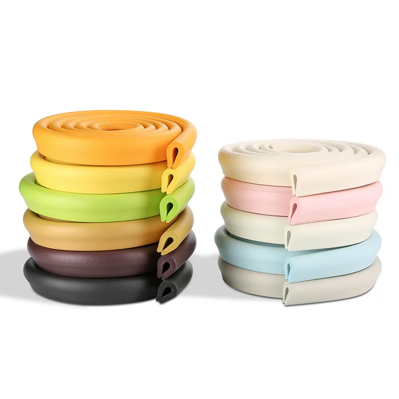 منتجات سلامة للأطفال U على شكل الطفل حماية إمدادات سميكة الإسفنج عثرة 2 متر المضادة للتصادم قطاع غطاء الاطفال سلامة الزاوية