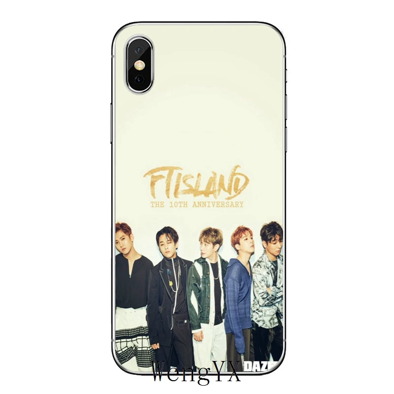 Мягкие Аксессуары FTISLAND kpop для корейской группы мальчиков чехол телефона Huawei Mate 7 8