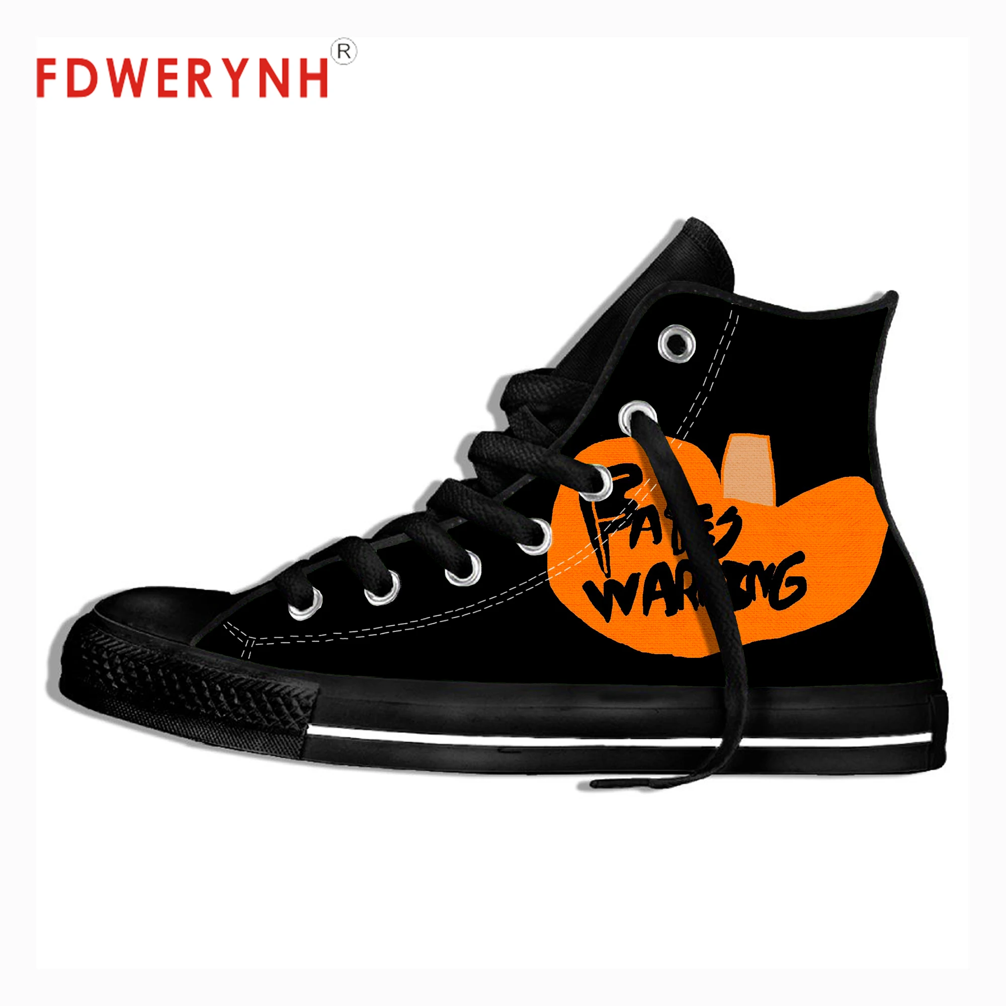 

Men's Casual Customized Shoes Fates Warning Band Metal Music 3D Pattern Logo Men Shoes