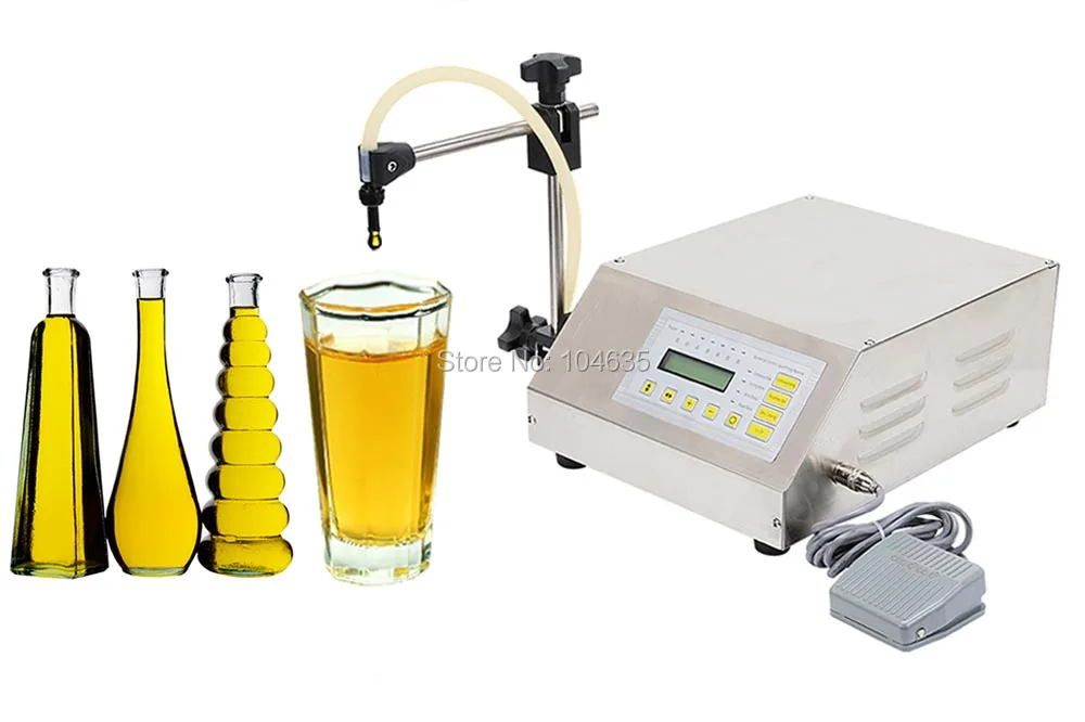 GFK160 Manual Electric Digital Control pump for Water Drink Perfume Liquid Filling