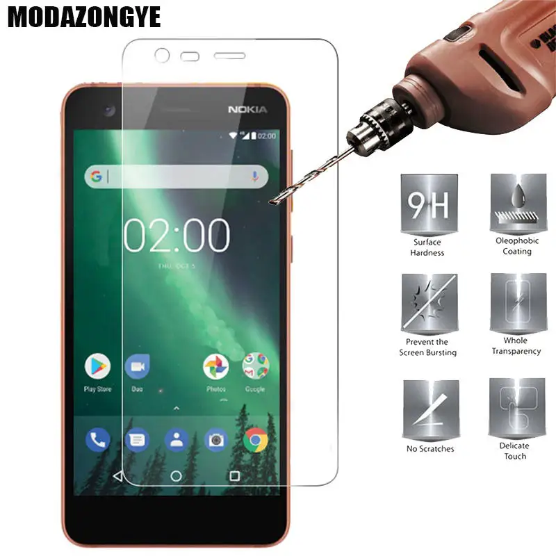 

Screen Protector Nokia 2 Tempered Glass Nokia2 Screen Protector Nokia 2 Nokia2 TA-1029 TA-1035 Protective Film Glass