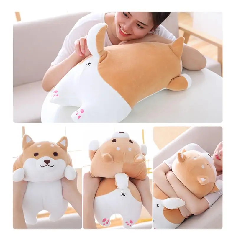 MINOCOOL Baby And Adult Chubby Corgi PP хлопковая плюшевая кукла игрушка мягкая эластичная