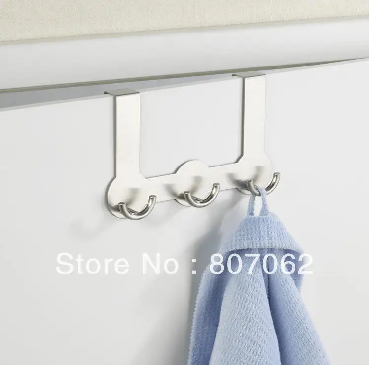 Stainless steel door hook/drawer hook/removable door hook/bathroom door