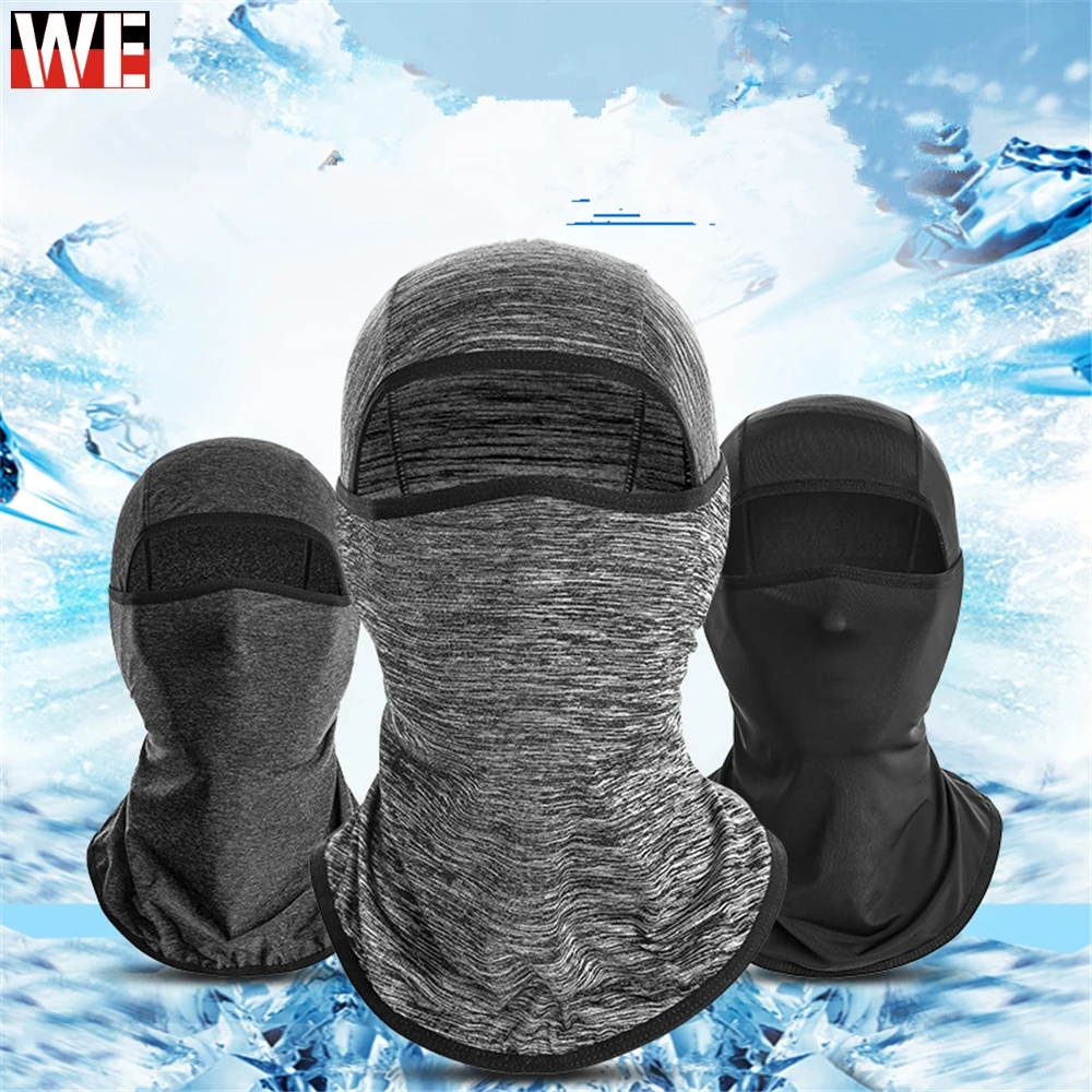 

Motorcycles Bandana Face Mask Anti-UV Dustproof Moto Helmet Bandana anti Sweat motocross Balaclava racing Sports Cap