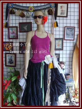 

Transparent thin belly danc vest top C905