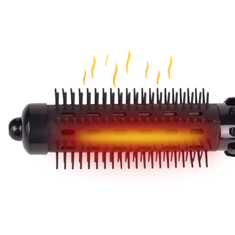 4 в 1 Pro волос горячий воздух Styler Керлинг Stick расческа кисточки прямее инструмент для укладки 220 В 50 Гц 550 Вт