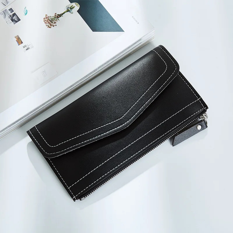 

Long Wallet Women Purses Tassel Fashion Coin Purse Card Holder Wallets Female High Quality Clutch Money Bag PU Leather Wallet